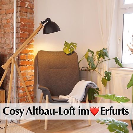 Helles Altbau-Loft Mit Kingsize Bett, Smart-Tv, Etc Erfurt Exterior foto